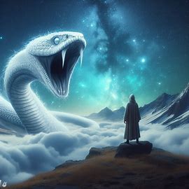 🐍 weiße schlange