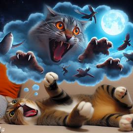 🐱 Katze faucht und kratzt