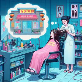 Chinesische Friseur