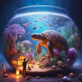 🐢 Schildkrte im falschen Aquarium
