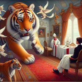🐯 Bischof und sein Tiger