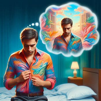 Erstellt mit Bing Image Creator Bunte Bluse