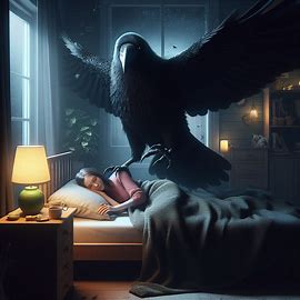 🐦‍⬛ 🛌 Rabe in meinem Bett