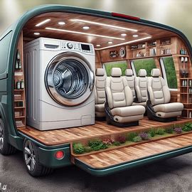 🚗 Waschmaschine im Auto