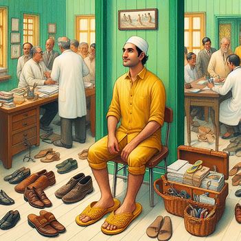 🟡 👡 Gelbe Sandalen