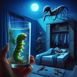 🐛 Raupe am essen