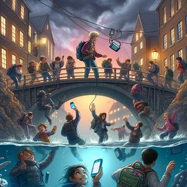 🖱️ Handy wird von einer Perspn zerstört