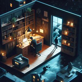 Erstellt mit Bing Image Creator Arbeitszimmer