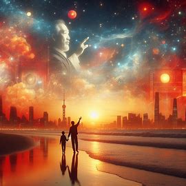 Erstellt mit Bing Image Creator sonnenuntergang