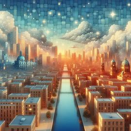 Gebäude aus Ziegelsteinen