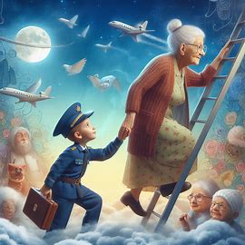 mein Sohn war in einer Uniform und ...